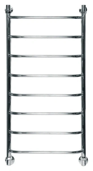 Полотенцесушитель водяной Ника Trapezium 120x60 см хром ЛТ 120/60 (детальная фотография), современные, hi-tech