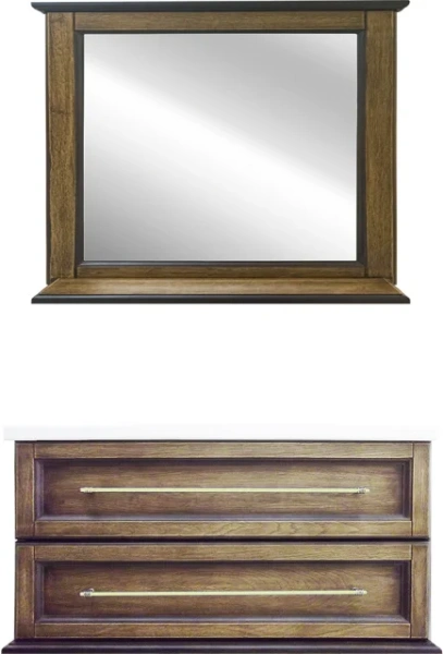 Зеркало Misty Винтаж 100 см в раме дуб П-Вин02100-3154Р (детальная фотография), нет в наличии