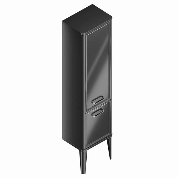 Шкаф-пенал напольный Kerama Marazzi Pompei 43 см черный PO.M.150\BLK (детальная фотография), 45 см