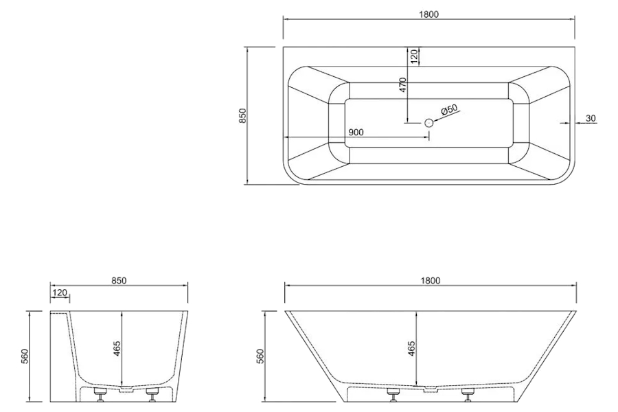 Схема (детальная фотография), прямоугольные