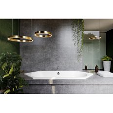 Ванна без специальных покрытий, отверстие перелива слева, Kaldewei Ambiente