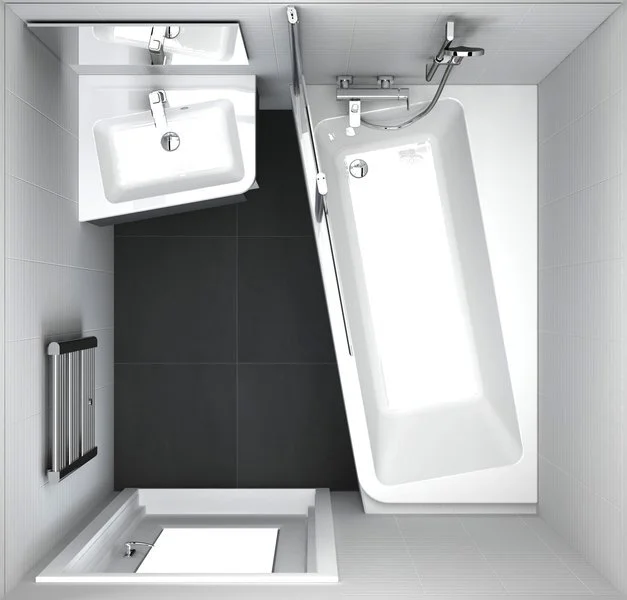 Ванна акриловая Ravak 10° c821000000 170х100 см (детальная фотография), современныe, hi-tech