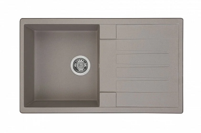 Мойка для кухни Акватон Верона 85 см серый шелк 1A710032VR250 (детальная фотография)