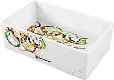 Мойка для кухни Omoikiri Mikura 76-TOKYO 3 76 см белая