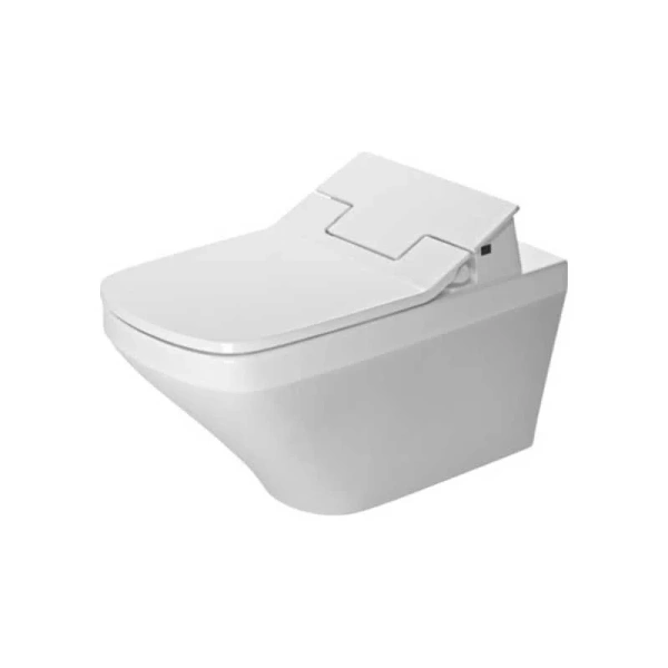 Унитаз подвесной с вертикальным смывом, без смывного обода, SensoWash Duravit Durastyle 2542590000 (детальная фотография), подвесные