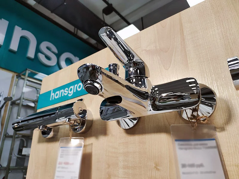 Смеситель для ванны Hansgrohe Novus хром 71040000 (детальная фотография), по запросу