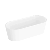 Ванна акриловая VitrA Geo 180x80 см отдельностоящая