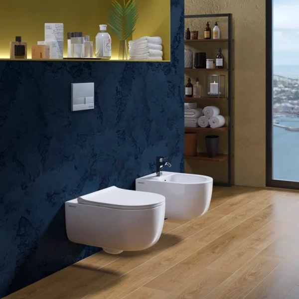 Унитаз с инсталляцией BERGES Ego кнопка L3 043203 (детальная фотография), нет в наличии index_1