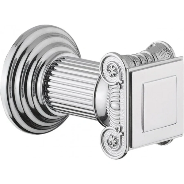 Смеситель для раковины золото 24 карат, ручка Swarovski Cezares Olimp OLIMP-LS2-03/24-Sw (детальная фотография), двухвентильные