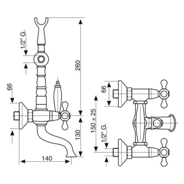 Схема (детальная фотография), комбинированные