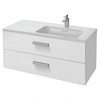 Тумба под раковину подвесная Jacob Delafon Vox 100 см белый меламин