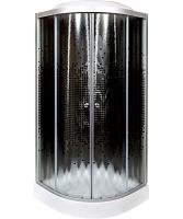 Душевая кабина Deto L 90x90 см c тропическим душем