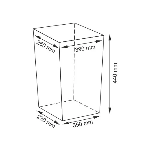 Корзина для белья WasserKRAFT Ammer плетеная WB-370-M (детальная фотография), современные, hi-tech