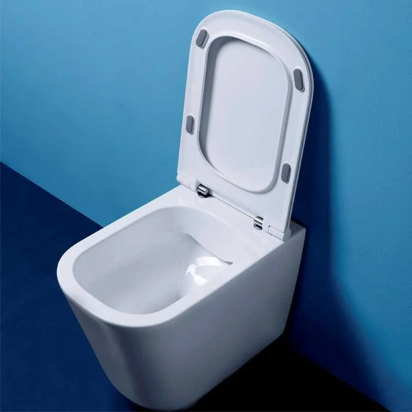 Унитаз напольный Kerasan Tribeca 5118 безободковый (детальная фотография)