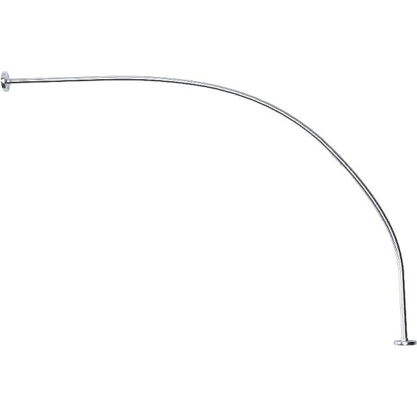 Карниз для ванны 1Marka Diana 150х90 см хром 05кар1790 (детальная фотография)