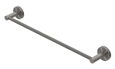 Полотенцедержатель Cezares Relax оружейная сталь
