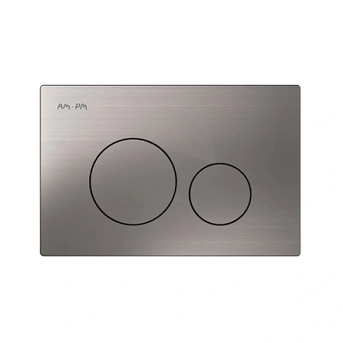 Клавиша смыва Am.Pm Pro L пневматическая матовый никель - фото 4