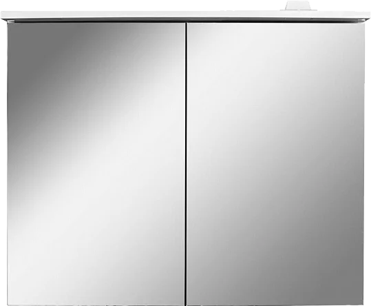 Зеркальный шкаф с подсветкой Am.Pm Spirit 2.0 80 см белый M70AMCX0801WG (детальная фотография), с кнопкой