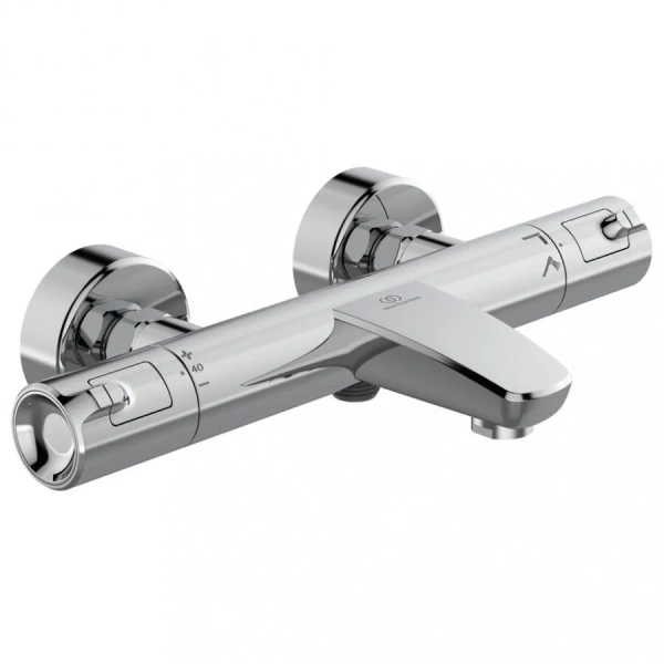Смеситель для ванны Ideal Standard Ceratherm T50 термостатический настенный A7223AA (детальная фотография)