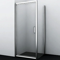 Душевой уголок WasserKRAFT Salm 100х90 см профиль хром