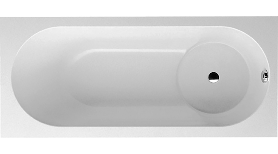 Ванна квариловая Villeroy & Boch Libra 170х75 см alpine white UBQ170LIB2V-01 (детальная фотография)