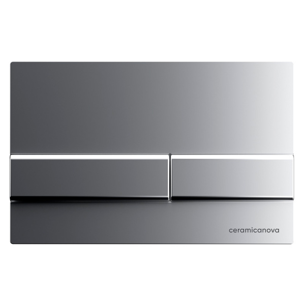 Инсталляция для унитаза Ceramica Nova Envision кнопка хром матовый CN1002M (детальная фотография), для унитаза
