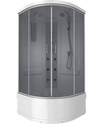 Душевая кабина Erlit Comfort 90х90 см с высоким поддоном - фото 1