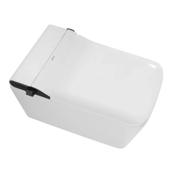 Унитаз подвесной Abber Rechteck электронный AC1215S (детальная фотография), современные, hi-tech, прямоугольные