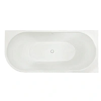 Ванна акриловая Royal Bath Nero RB710300L-WT/RB710300R-WT, 150 x 75 см, левая/правая, цвет белый