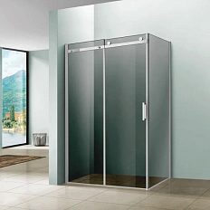 Душевой уголок Vincea Como 120х90 см профиль хром, стекло тонированное