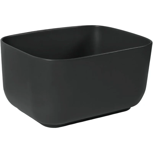 Раковина SantiLine 47 см черная SL-1112MB (детальная фотография)