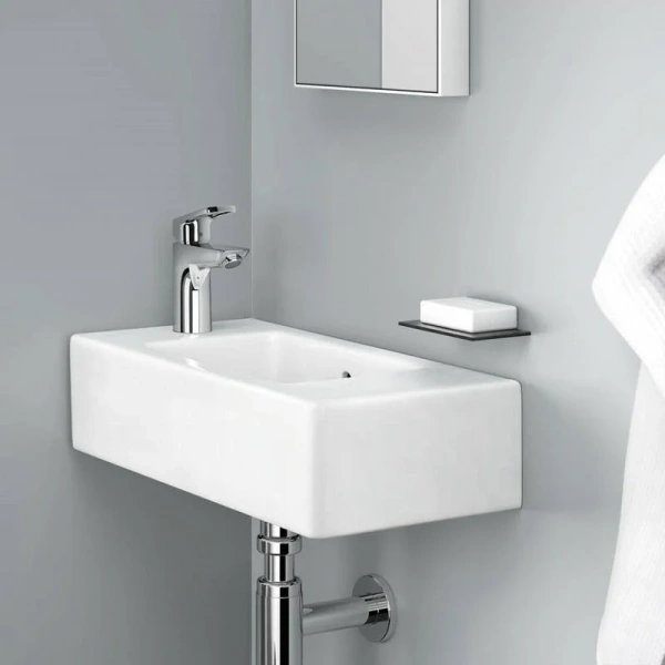 Смеситель для раковины Hansgrohe Logis Loop однорычажный 71151000 (детальная фотография), хром