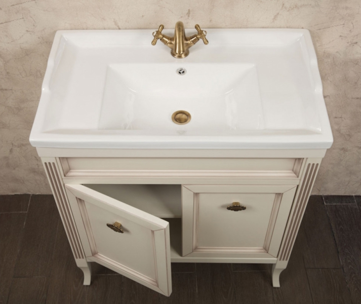 Раковина-консоль, 80 см, La Beaute Vivien LA1780 (детальная фотография), по запросу