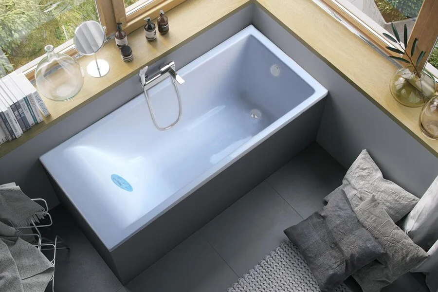 Ванна Marmo Bagno Алесса NEW 170 х 70 см искусственный камень, MB-AL170-70 (детальная фотография), искусственный камень