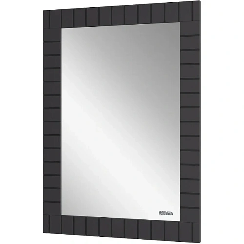 Зеркало Brevita Gloster 60 см графит - фото 3