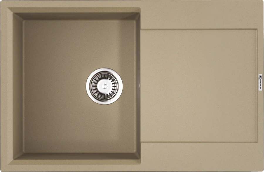 Мойка для кухни Omoikiri Daisen 78T CH 78 см шампань 4993523 (детальная фотография)