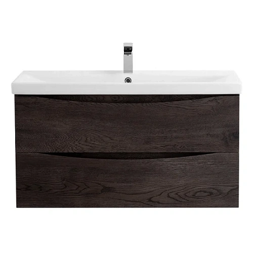 Тумба под раковину подвесная BelBagno Marino 86 см rovere nature grigio - фото 1