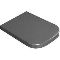 Крышка для унитаза, цвет чёрный матовый, Globo Stone