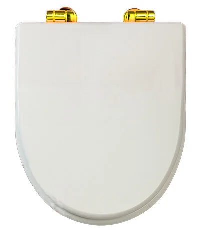 Крышка-сидение с микролифтом Migliore Milady фурнитура золото 20909 (детальная фотография)