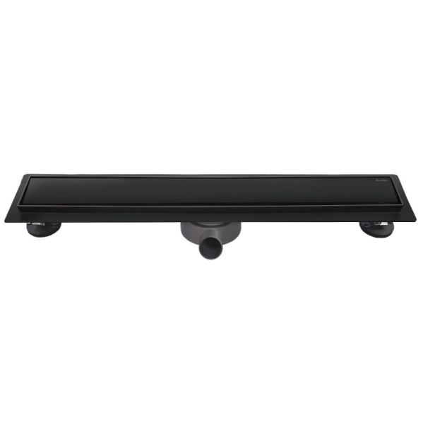 Душевой лоток ALTROBAGNO Beni FD 071205 50 см черный матовый ALTROBAGNOFD071205MB (детальная фотография)