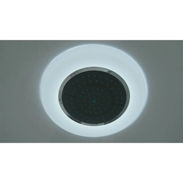 Душевая кабина Timo Lux 90x90 см профиль хром T-7709(NEW) (детальная фотография), 90х90