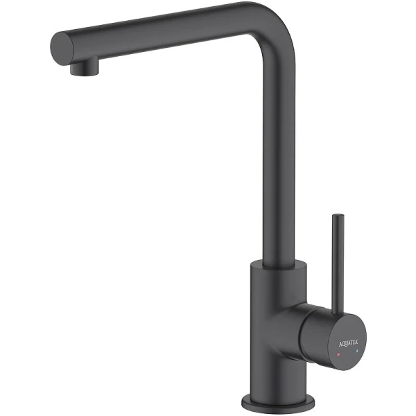 Смеситель для кухни Акватек Европа черный AQ1380MB (детальная фотография)