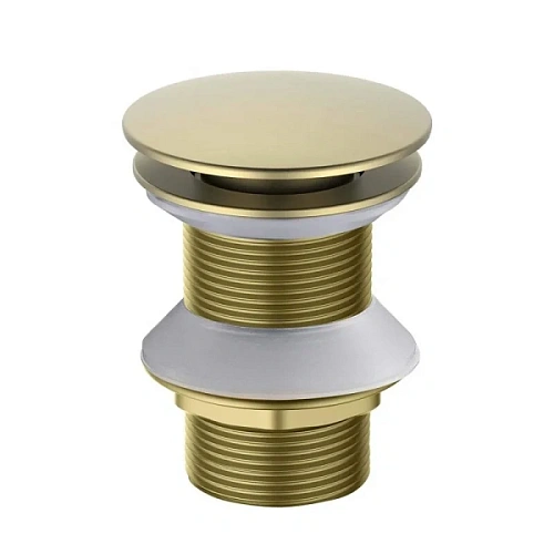 Донный клапан Акватек золото шлифованное - фото 2