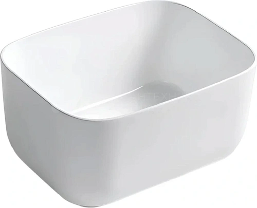 Раковина SantiLine 47 см белая - фото 2