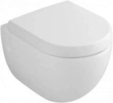 Унитаз подвесной Villeroy & Boch Subway альпийский белый без грязеотталкивающего покрытия