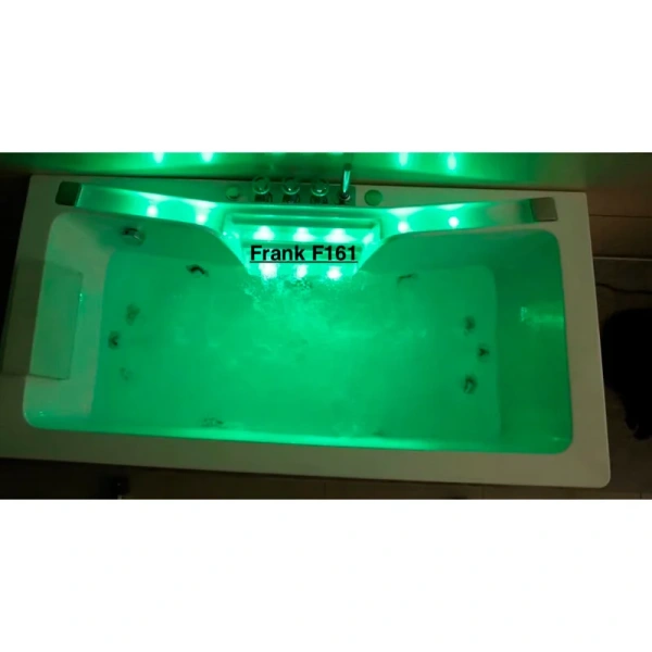 Ванна гидромассажная Frank F161, пристенная, 160 x 85 x 60 см, 2014326096 (детальная фотография), прямоугольные