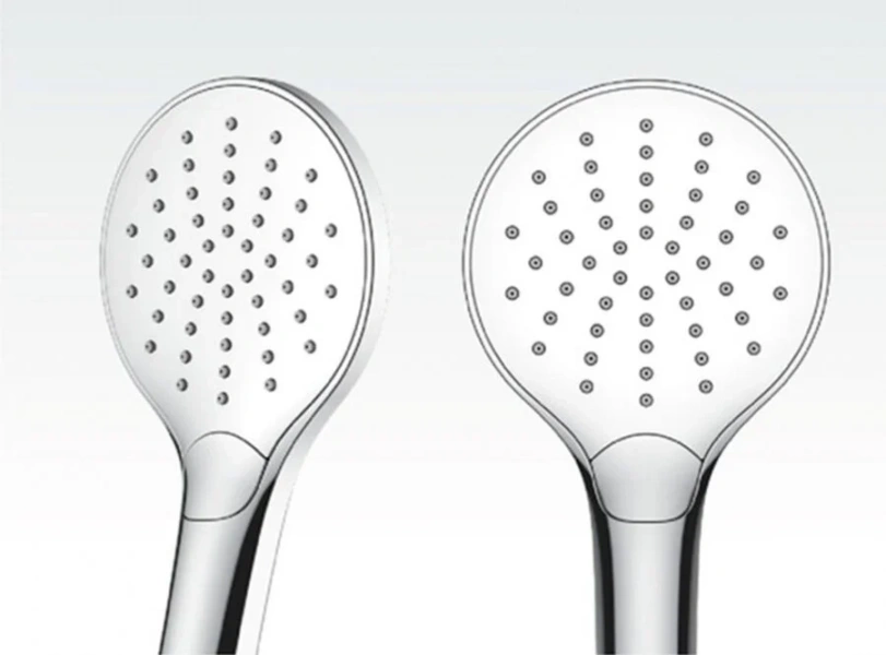 Душевая стойка Ravak DS 092.00 раздвижная X07P642 (детальная фотография), с тропическим душем