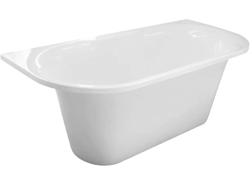 Ванна из литьевого мрамора Эстет Лира 170x80 см белая матовая ФР-00014538 (детальная фотография)