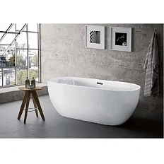 Ванна акриловая Акватек Афина 170x78 см отдельностоящая