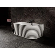 Ванна из искусственного камня Abber Stein 170x80 см пристенная